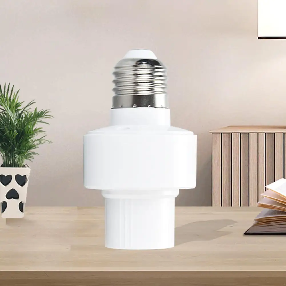 E27 Screw Intelligent Radar Induction Lamp Head Radar Human Body Induction Lamp Base Bulb Adapter