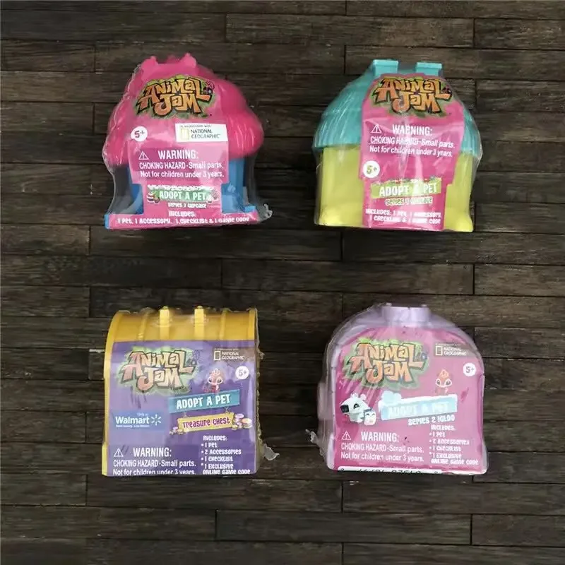 

Animal Jam Animal Pet Ornament Accessories Gashapon Toy Action Figure Model Cute Kids Birthday Gift