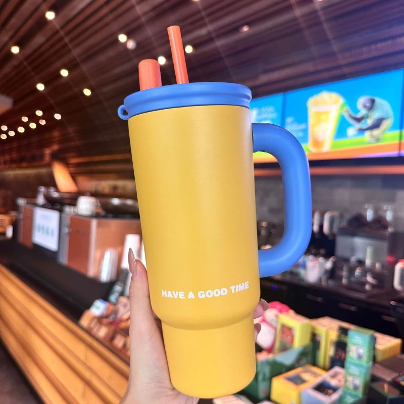 

700ml Stainless Steel Thermos Bottle Double-layer Insulated Cup Tumbler Portable Coffee Cup Cold and Hot Vacuum Car Travel Mug