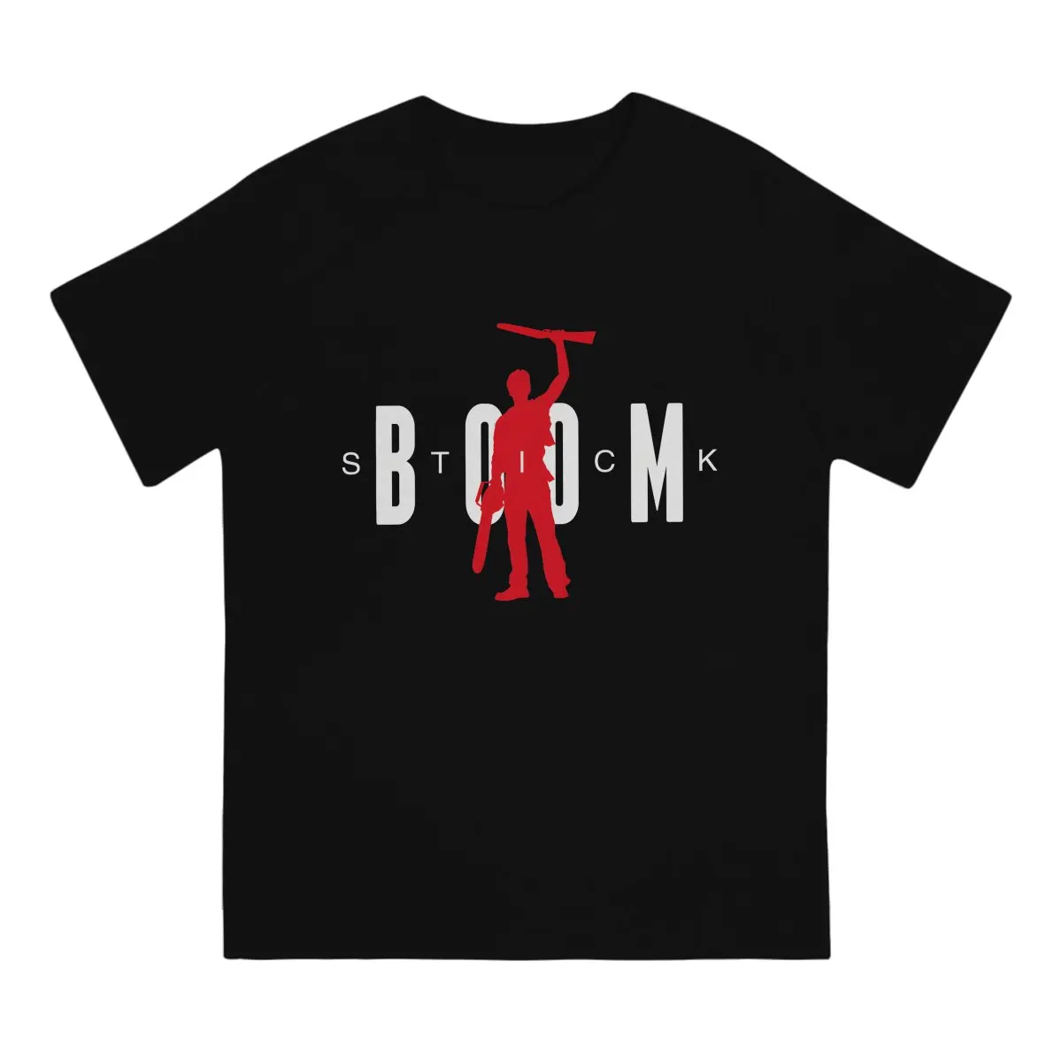 BoomStick The Evil Dead Men T Shirt Punk Crewneck TShirt Harajuku Tops