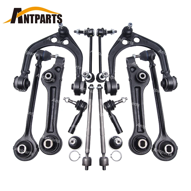 

14Pcs Car Front Suspension Control Arms Kit For Chrysler 300 300C Dodge Charger 2WD RWD 13-18 68045130AE 68045131AE