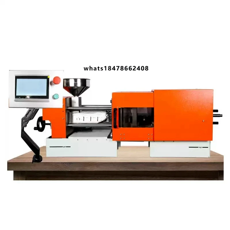 2025 Hot Sales Automatic Mini Desktop Electric Motor Plastic Molding Machine for PP PA ABS PE HDPE PVC