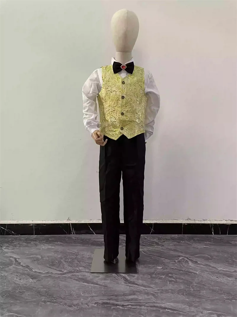Kid Boy Medieval Court Prince Costume Boys King Cosplay Fancy Dress Tuxedo Suit Carnival Cosplay Costume Birthday Gift