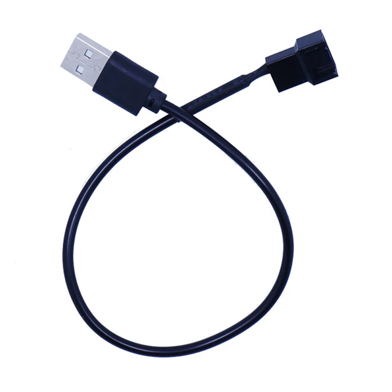 

Copper USB To 3 Pin Connector Adapter Cable For 5V Computer PC Fan