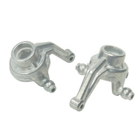 A45F-Metal Front Steering Cup Rear Hub Set For XLF X03 X04 X-03 X-04 1/10 Brushless RC Car Upgrade Parts Spare Accessories