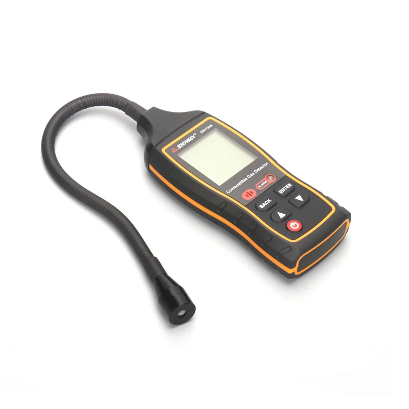 Imagem -05 - Sndway-detector de Gás Combustível Propano co Hexano Metano Vazamento Indicador Port Analisador de Gás Natural 0100 Lel com Alarme Sw733a