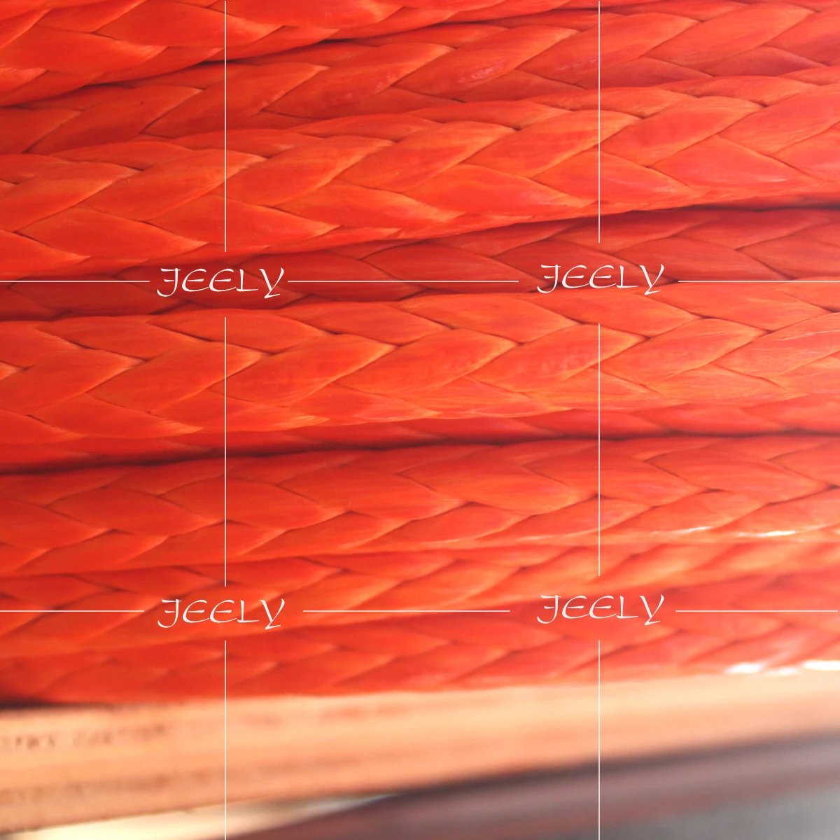 8mm 5/16\'\' 6000kg 5m UHMWPE Fiber Hollow Braid Winch Towing Rope for Boat