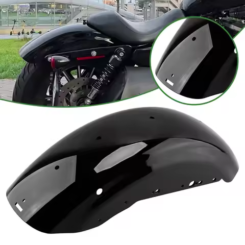 Motorcycle Accessories Rear Mudguard Gloss Black Fender Guard Cover For Harley Sportster Iron 1200 XL 883 XL1200 48 72 2004-up