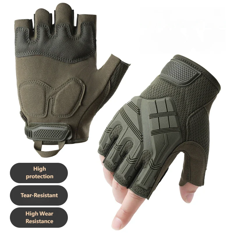 

Gloves Outdoor Protection Training Mountaineering Anti slip Wear resistant Breathable Motorcycle Riding Tactical Gloves
