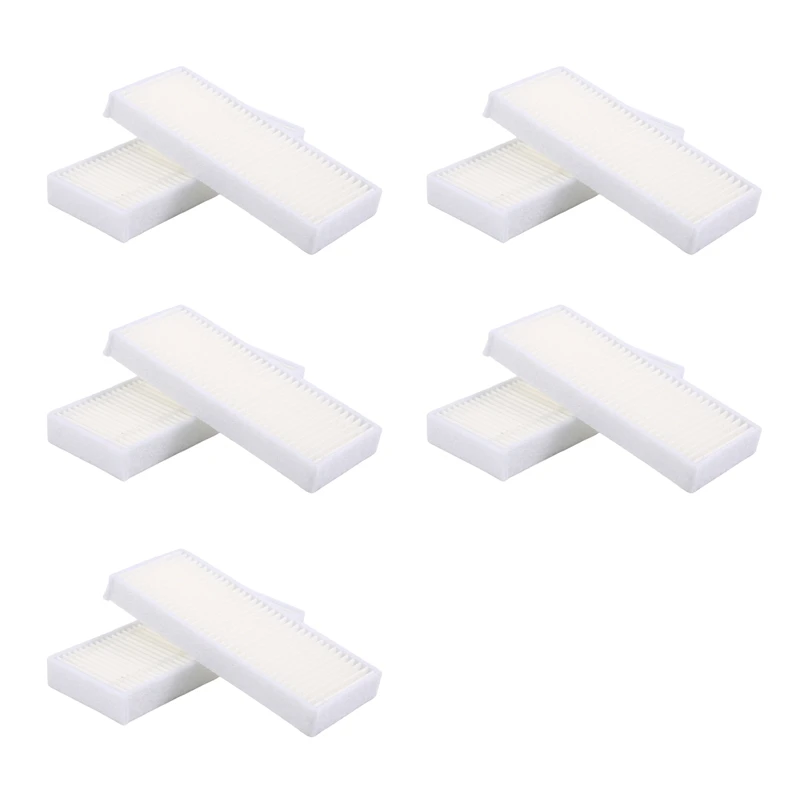 

A24F-10Pcs Robot Vacuum Cleaner Filter HEPA Filter For Conga Serie 950 Robot Vacuum Cleaner Accessories