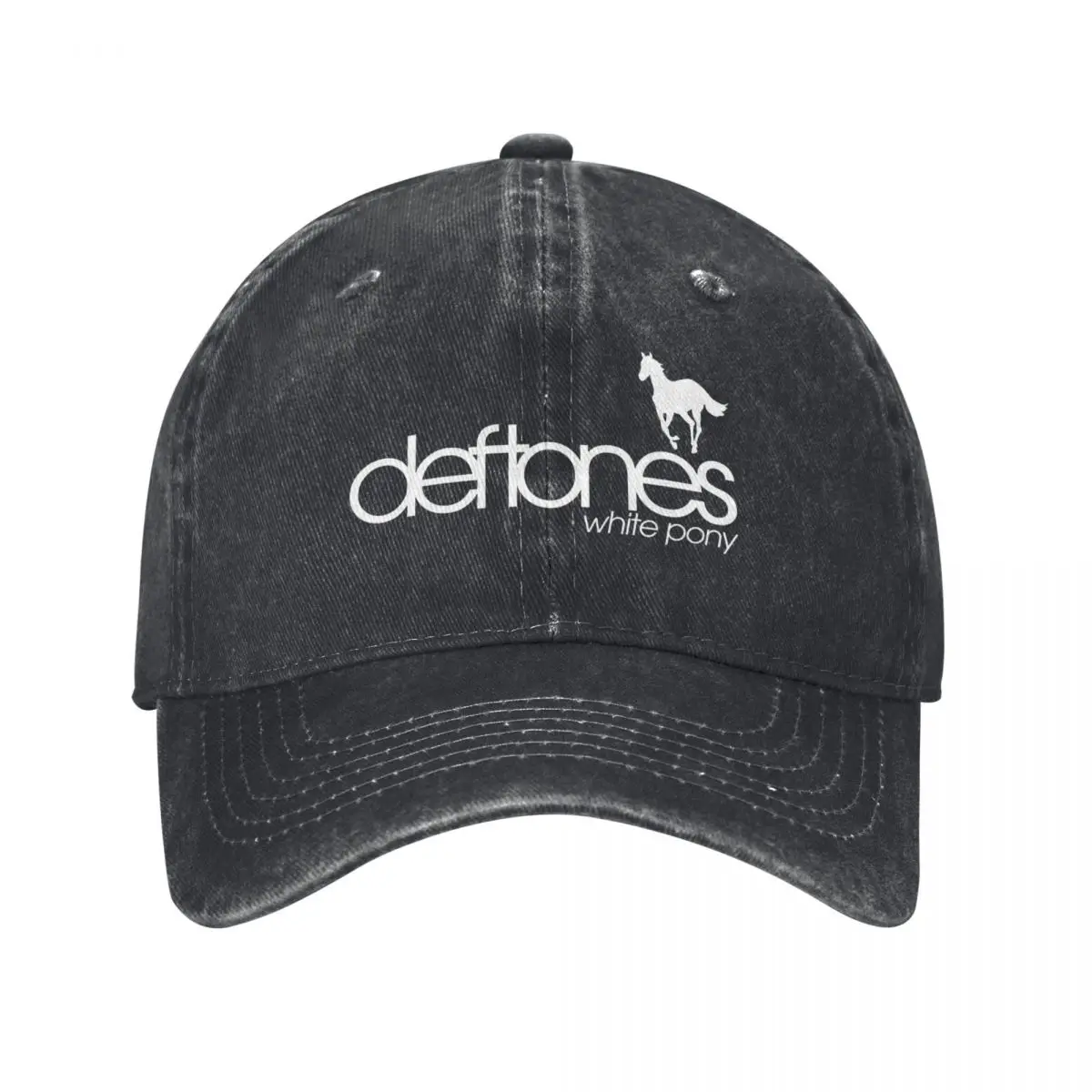 WHITE PONY Baseball Cap Beach Sports Cap Men's Baseball Women's