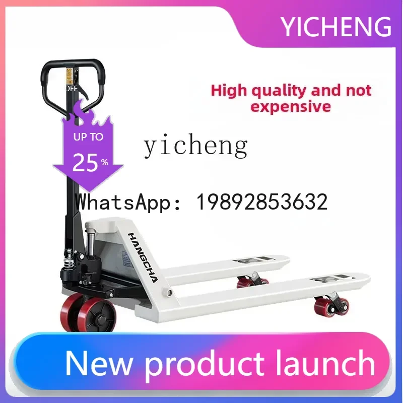 

Q5 Manual Forklift Extended Hydraulic Truck Lifting Truck Earth Cattle Pallet Stacking and Unloading Truck 2.5T