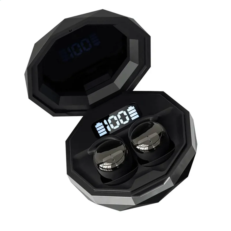 

Невидимые легкие беспроводные наушники с шумоподавлением для сна, Bluetooth 6.0, мягкие силиконовые, комфортные в использовании, безболезненные наушники-вкладыши.