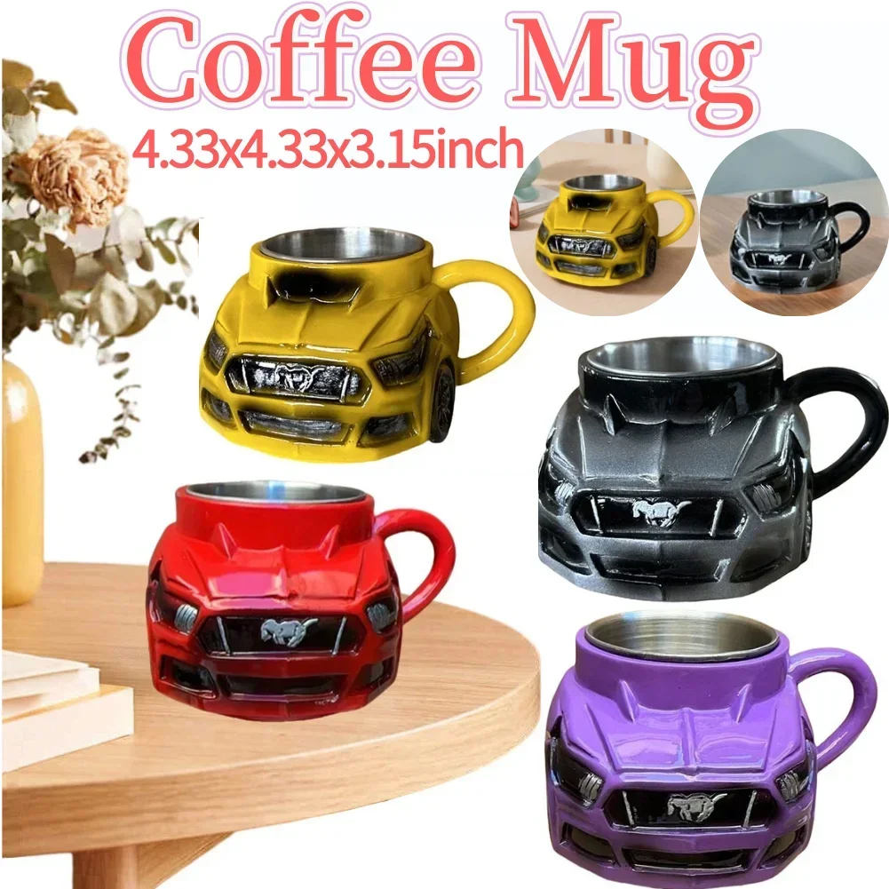 

3D Car Shaped Coffee Mug Creative Coffee Cup Funny Tea Cup Gifts 200-250ML for Men Boyfriend Dad Husband Car Lover