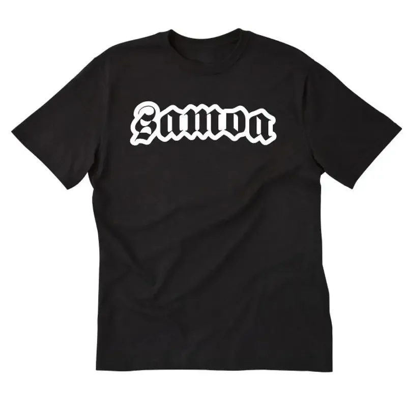 Samoa T shirt Samoan American Upolu Savai'i Gothic Design