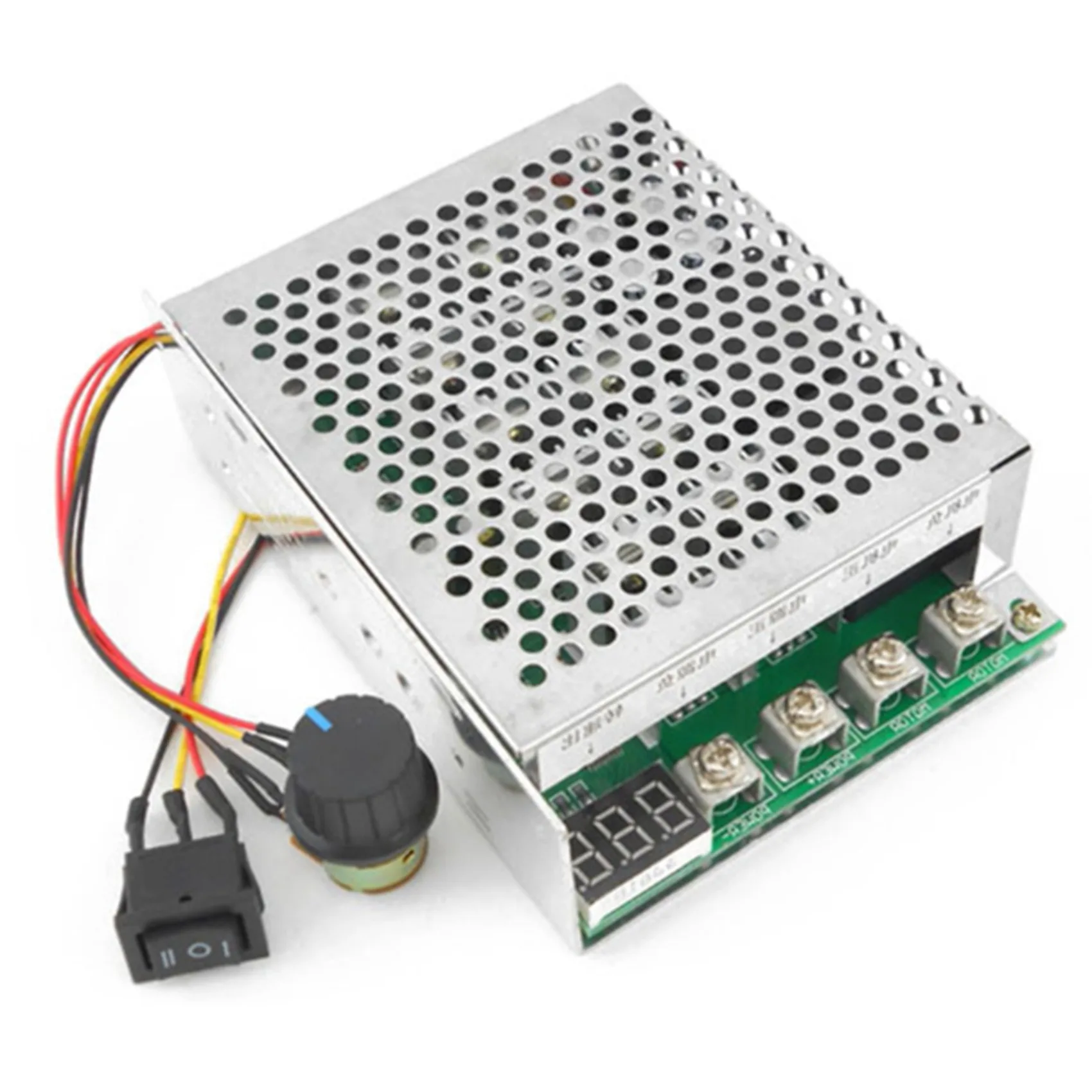 2X DC 10-55V 100A 3000W Motor Speed Controller Reversible PWM Control Forward and Reverse Controller