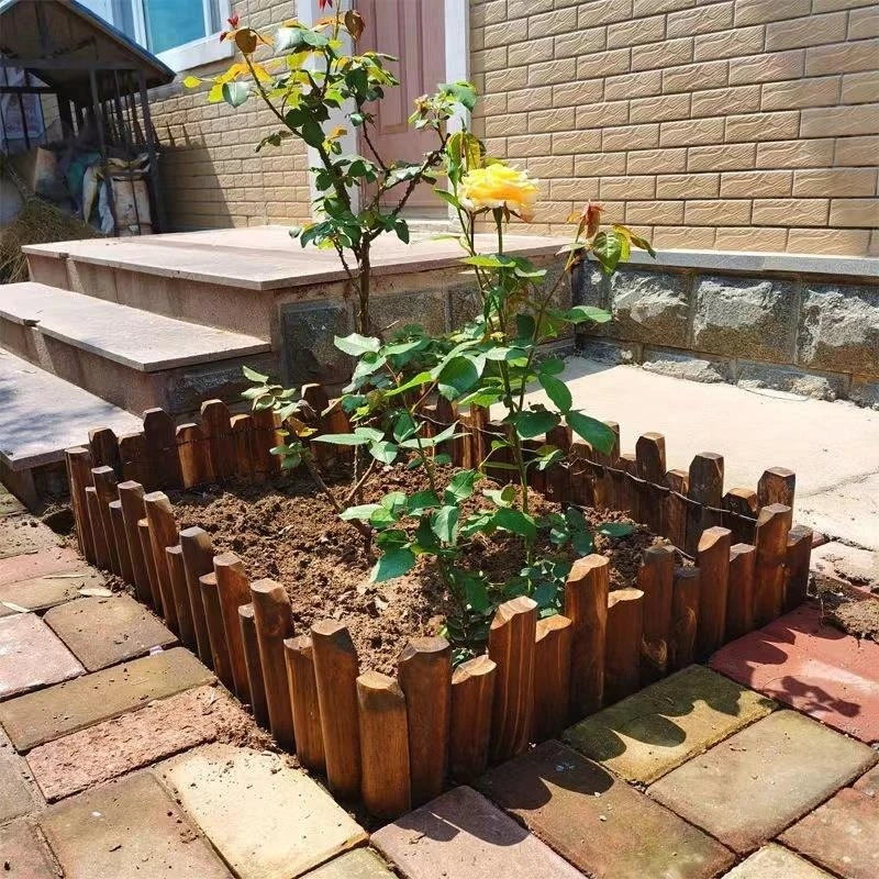 Antiseptic wood fence Decorative fence Guardrail fence Outdoor stake Outdoor plugging courtyard