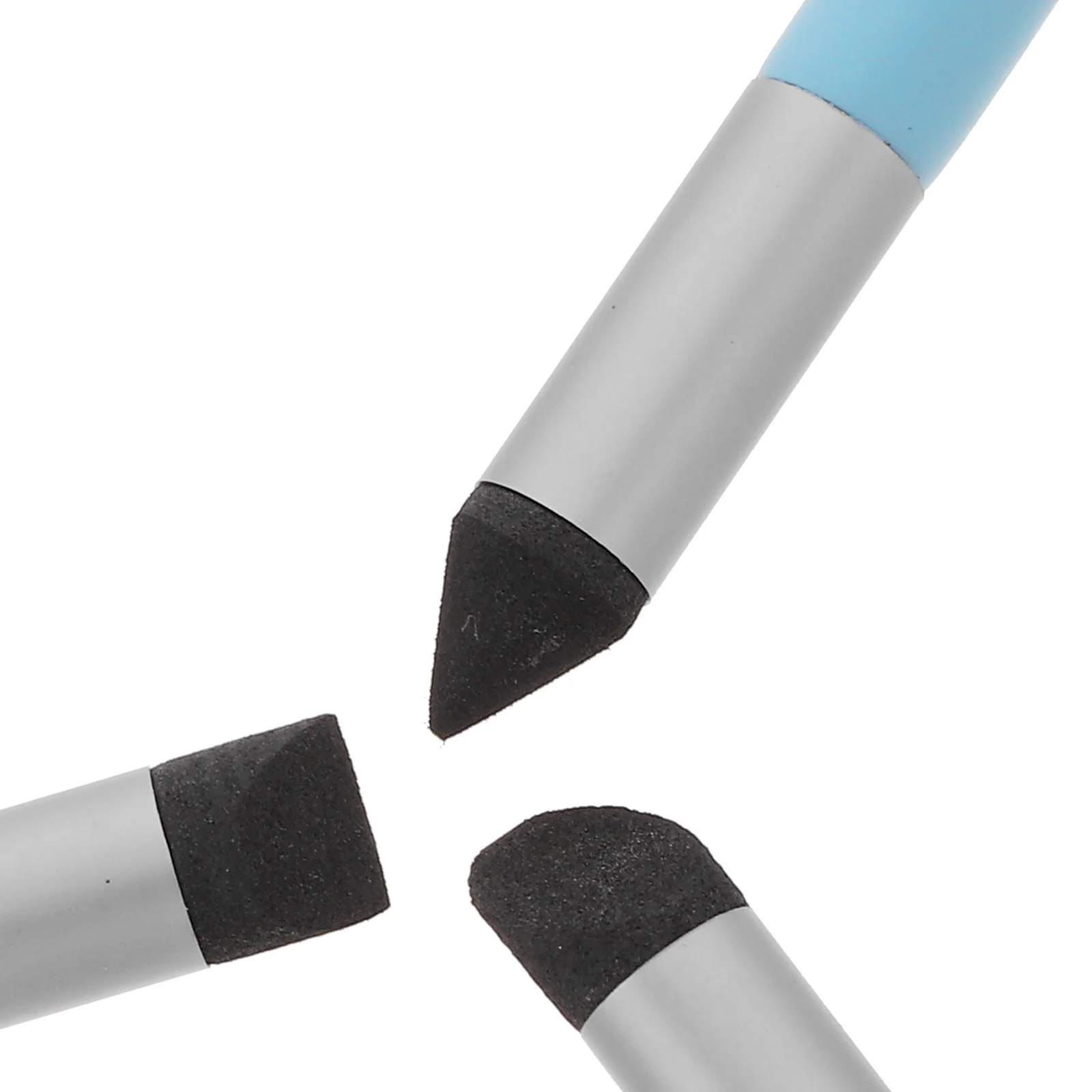 3 قطعة أقلام إسفنجية مزج باستيل الزيت أدوات فرك للفنانين أطراف إسفنجية انتقالية ناعمة رسم مزج الألوان بدون خياطة
