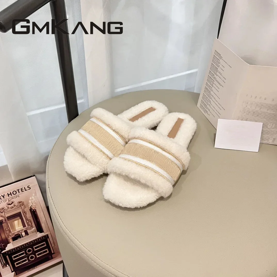 

2026 New Spring and Autumn Women's Slippers Fashionable Warm Casual and Comfortable Slippers