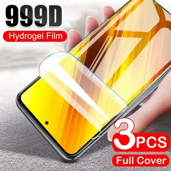 3Pcs Hydrogel Film Screen Protector For Tecno Spark 20 Pro Pova 6 Pova 6 Neo Camon 30 Camon 30 Pro Camon 30 Premier