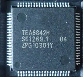 1pcs/lot TEA6842 6842 TEA6842H QFP New In Car Entertainment (NICE) extended car radio IC TEA6842H