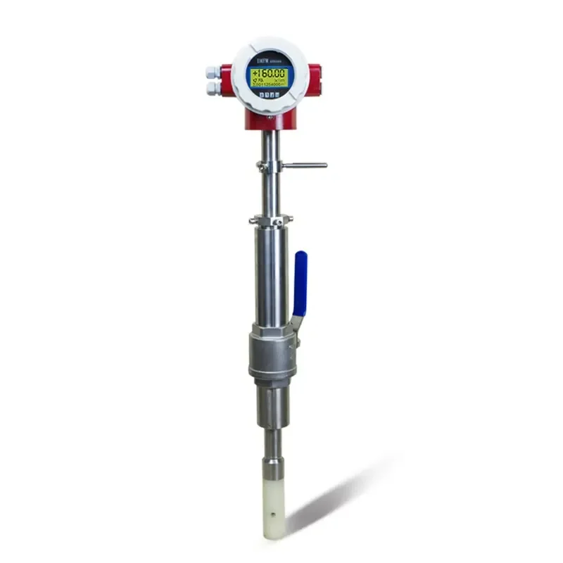 Plug-in Electromagnetic Flowmeter Global Positioning System Mud Magnetic Flowmeter