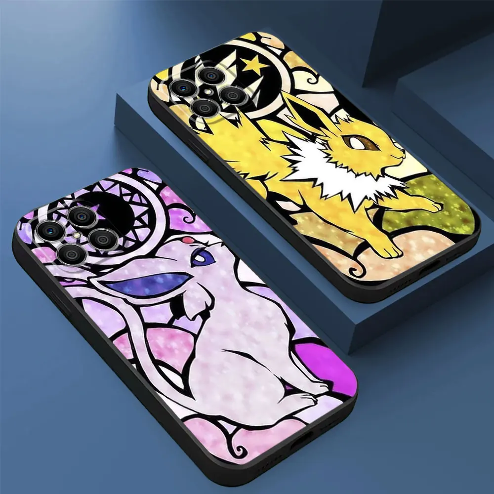 Case For Huawei Honor X8a X8 90 Lite X9a 8X X7 Magic5 Pro P40 P30 P20 X6 X6a P Smart Z Shell Phone Cover Pokemon Pikachu Eevee