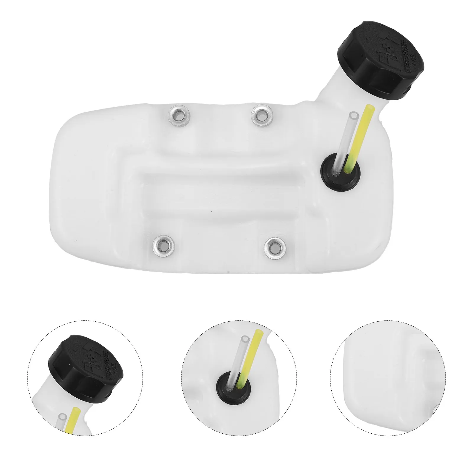 Plastic Mower Fuel Tank Compatible with Two-Stroke Engines Lawn Mowers Hedge Trimmers Water Pumps Tillers Gas Container
