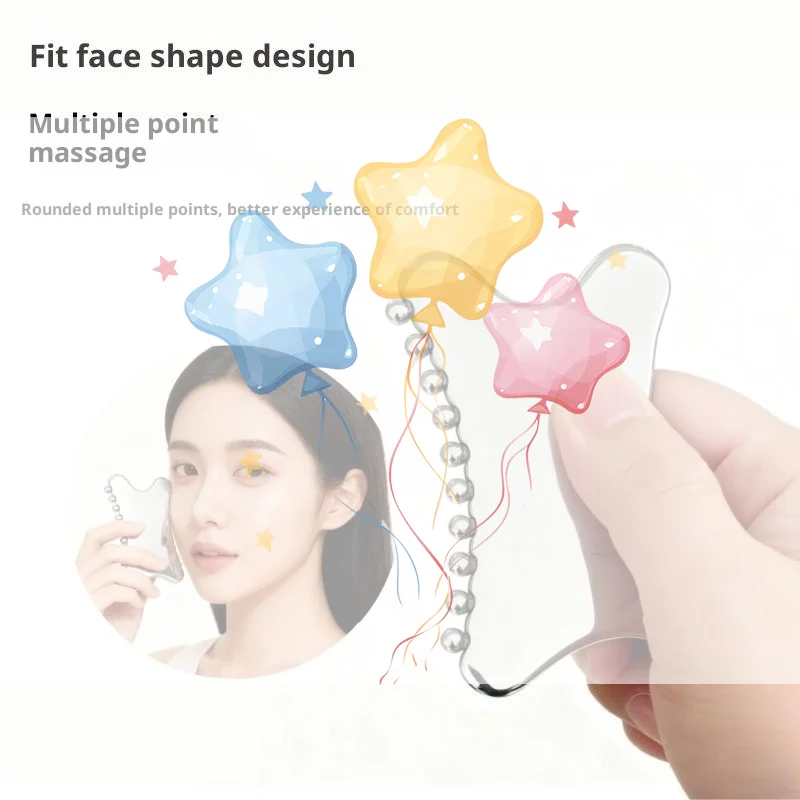 

Доска Гуаша Массаж Гуаша для лица Массажер для тела из нержавеющей стали Скребок для лица SPA Гуаша Скребок для шеи и спины