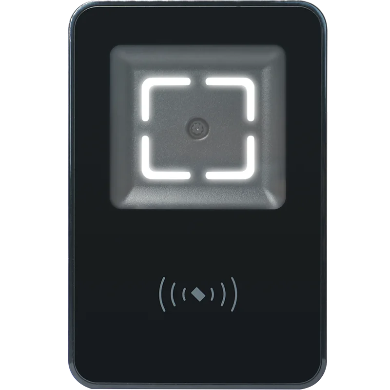 COOLCODE MU86 Sistema di controllo accessi RS485 Wiegand Ethernet Codice QR Lettore NFC Scanner di codici a barre 2D Controller di accesso 13,56 MHz ABS