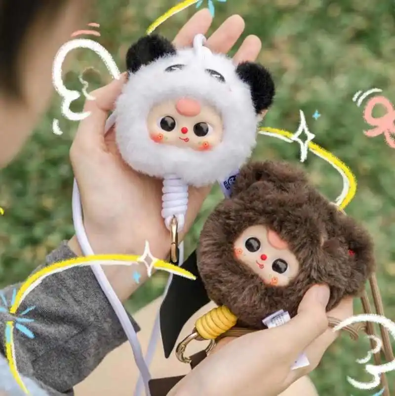 

Baby Three Mystery Boxes Mobile Phone Lanyard Series Blind Box Decorative Backpack Keychains Pendant Girl Kids Birthday Gift