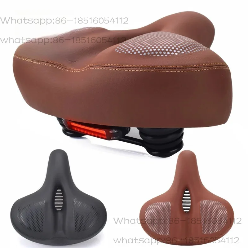 Bicycle Seats for Comfort Men  Women Oversized & Extra Soft Padded Bike Seat Cushion Comfortable Large Bike Saddle Mountain