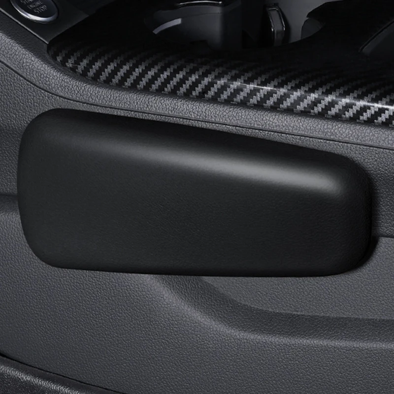 

NEW 1Pc Car Armrest Pad Soft PU Leather Car Knee Cushion Universal Car Door Armrest Pads Comfortable Car Arm Rest Elbow Pad