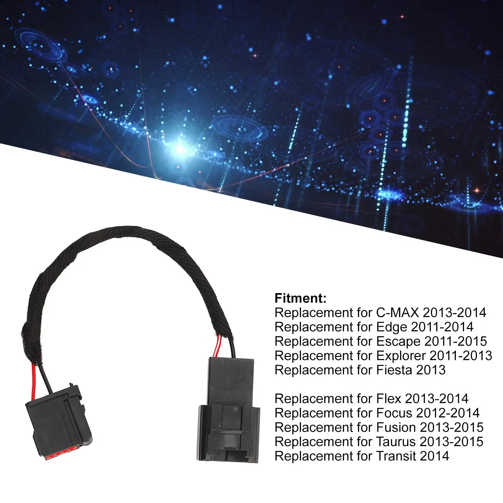 HC3Z 1 for A3 87 A USB HUB Wiring Harness Durable USB Interface Module Adapter Cable for sync 2 To for sync 3