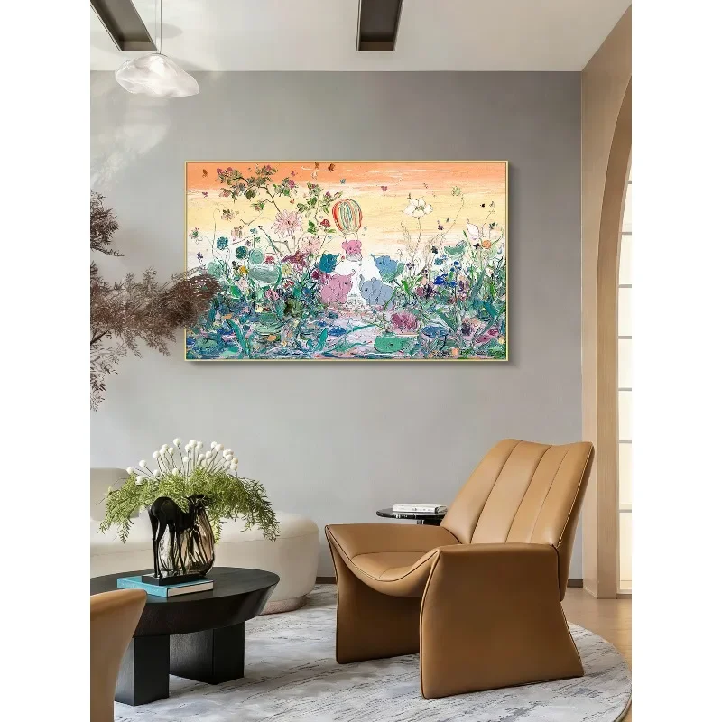 Limited three-dimensional prints, living room decorative paintings, niche art paintings, texture oil paintings
