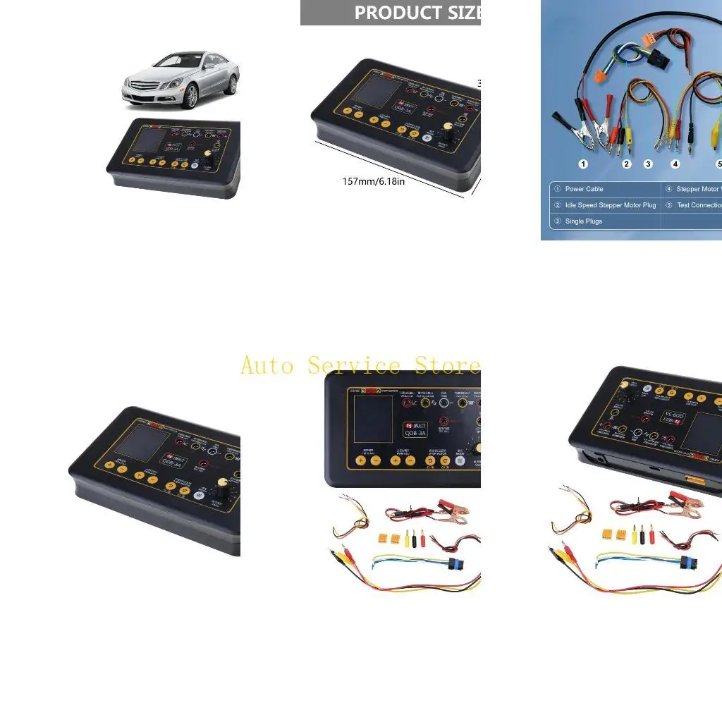 

462A Инструмент обнаружения катушки зажигания Автоматический тест катушки зажигания Тестер детектора неисправности