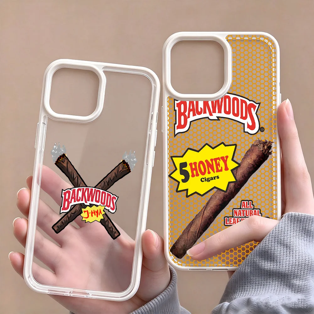 Hot B-Backwoods Advanced Acrylic Clear Phone Case for IPhone 18 17 Air 16 E 15 14 13 12 11 Pro Max Plus Shockproof Simple Cover