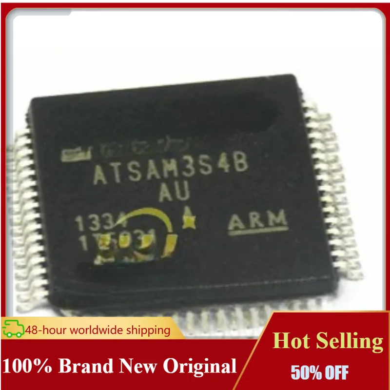 3-10PCS ATSAM3S4BA-AU ATSAM3S4B-AU QFP-64 32-bit 256KB Microcontroller (MCU) – Original Hot Seller