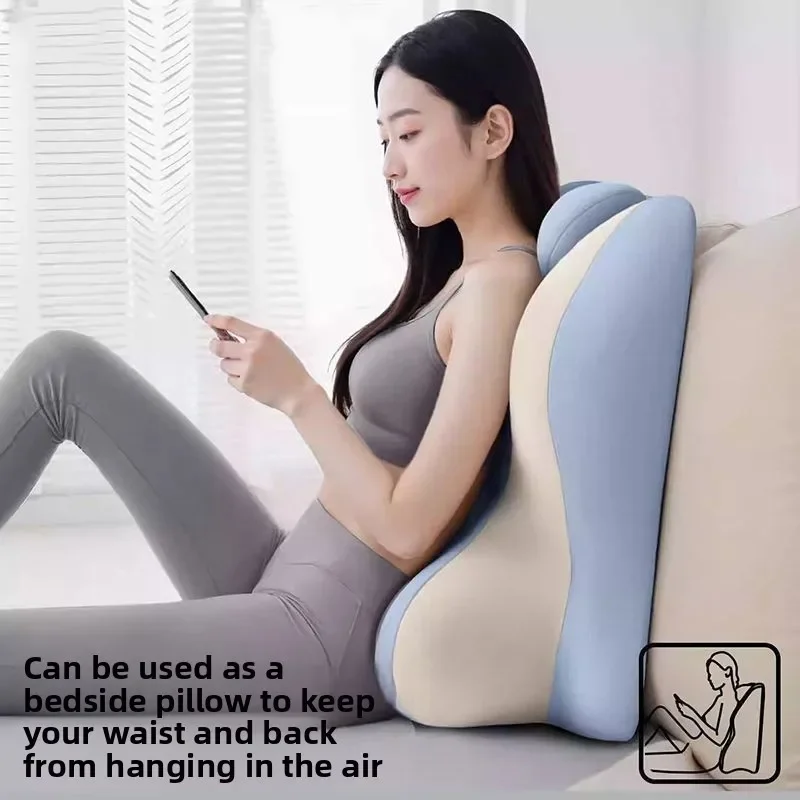 Almohada de espuma viscoelástica para dormir, almohada multifuncional para dormir boca abajo, cojín para jugar con el te