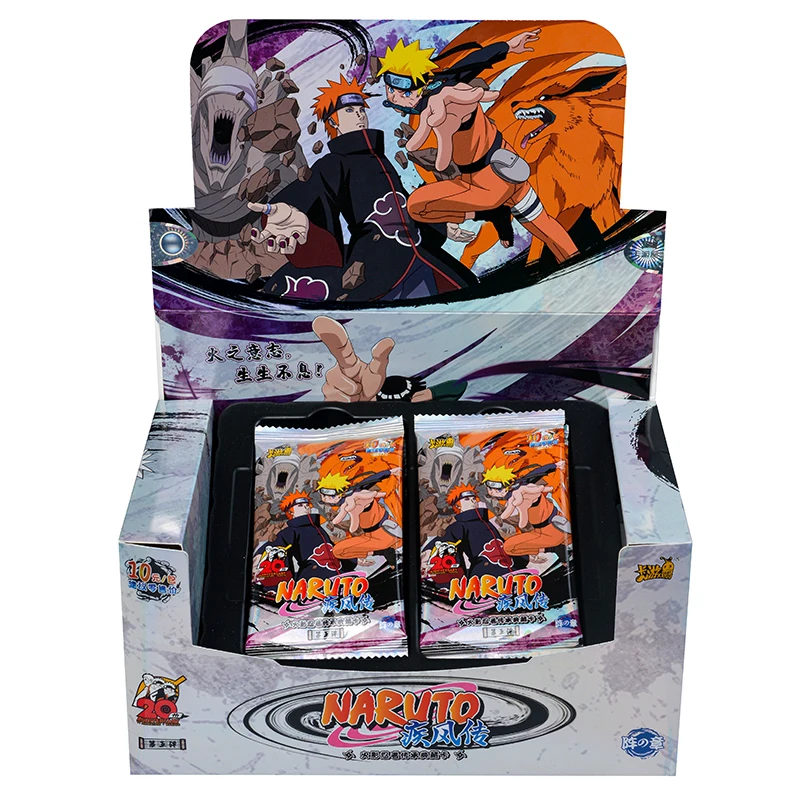 Naruto Karte 2024 Kayou echte Sammlung Karte Spielkarte Geschenk komplette Sammlung Serie Kampf Kapitel Pro Kapitel Kinderspiel zeug