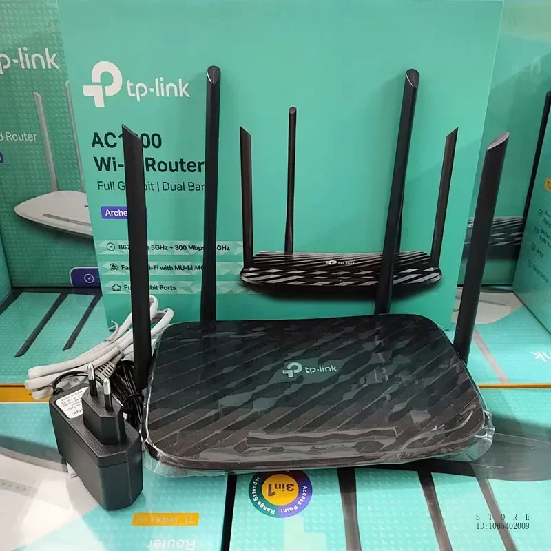 Imagem -05 - Tp-link-roteador de Banda Dupla Gigabit Completo sem Fio Archer c5 Ac1200 865mbps 5ghz 300mbps 2.4ghz Wi-fi com Mu-mimo