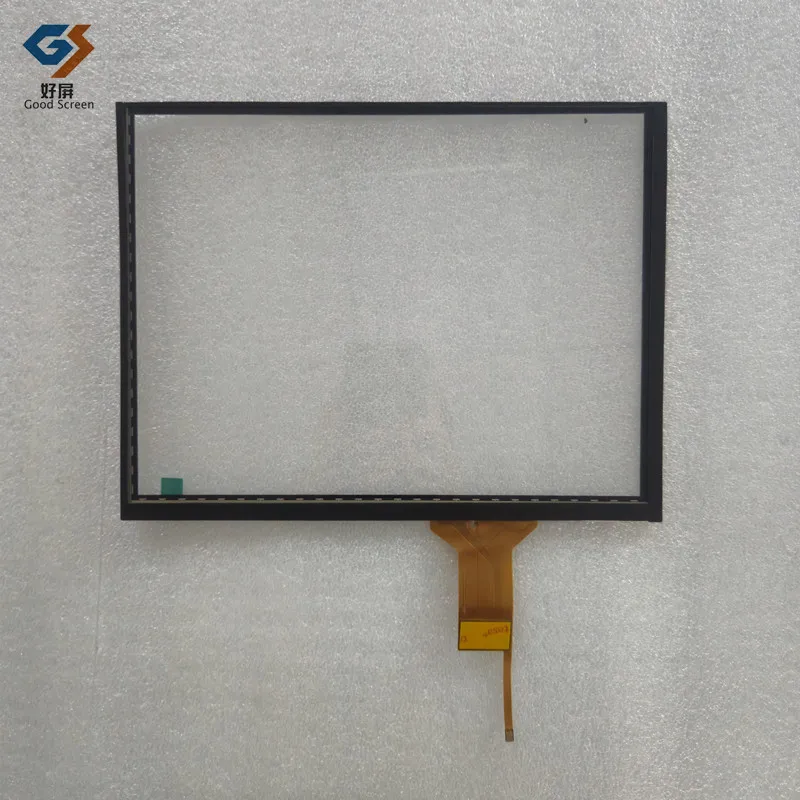 

Новый черный P/N QVK-10405-V1 емкостный сенсорный экран, дигитайзер, внешняя стеклянная панель