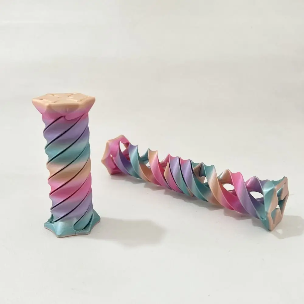 

Съемный 3D спиральный конус, игрушка-непоседа ярких цветов, вращающаяся спираль, спиральная скульптура дерева, игрушка на кончиках пальцев, модель челнока, невозможны