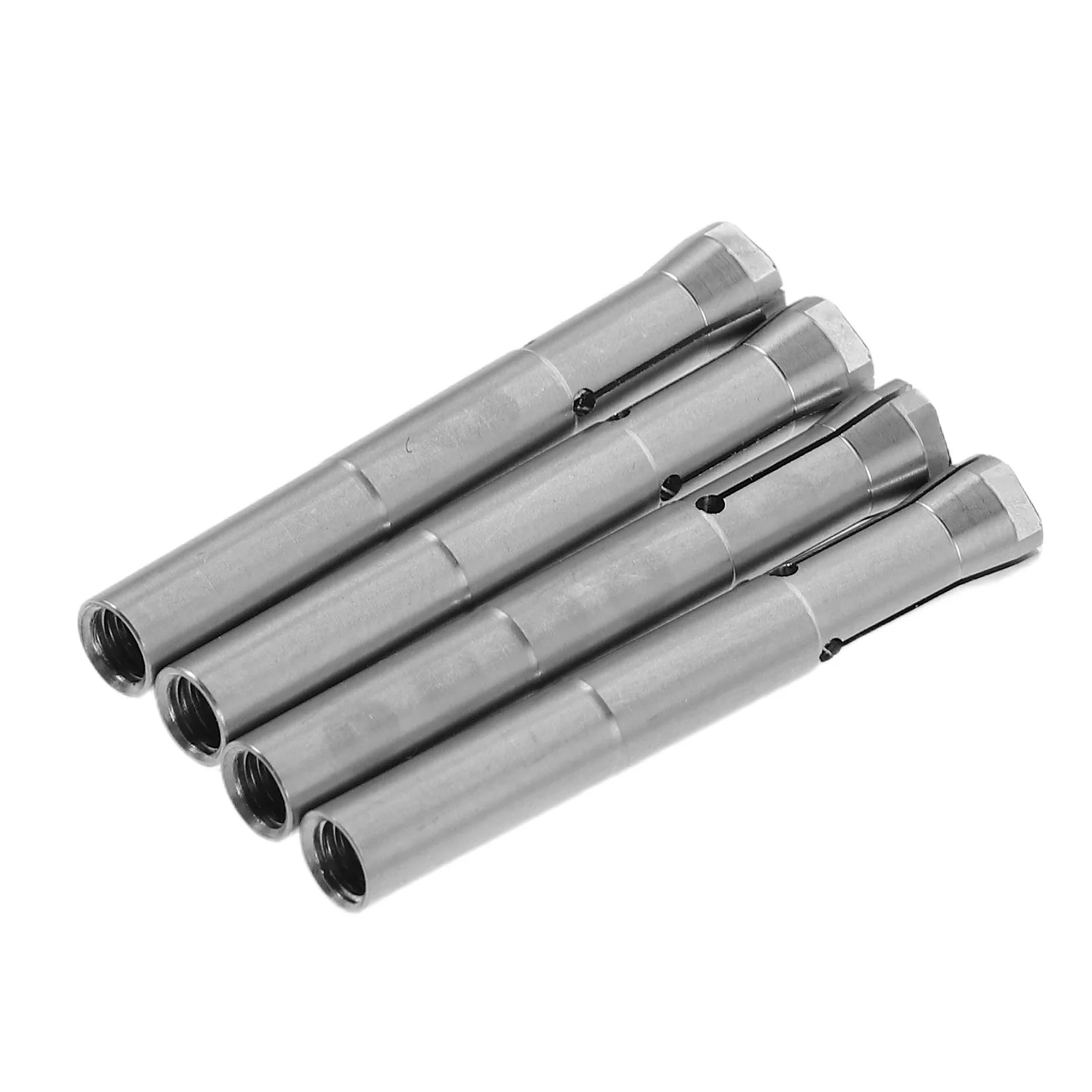 

4pcs Stainless Steel Drill Chuck Spring Collet Three-Jaw Replacement Parts Manicure Tools Chuck For Salon Diy
