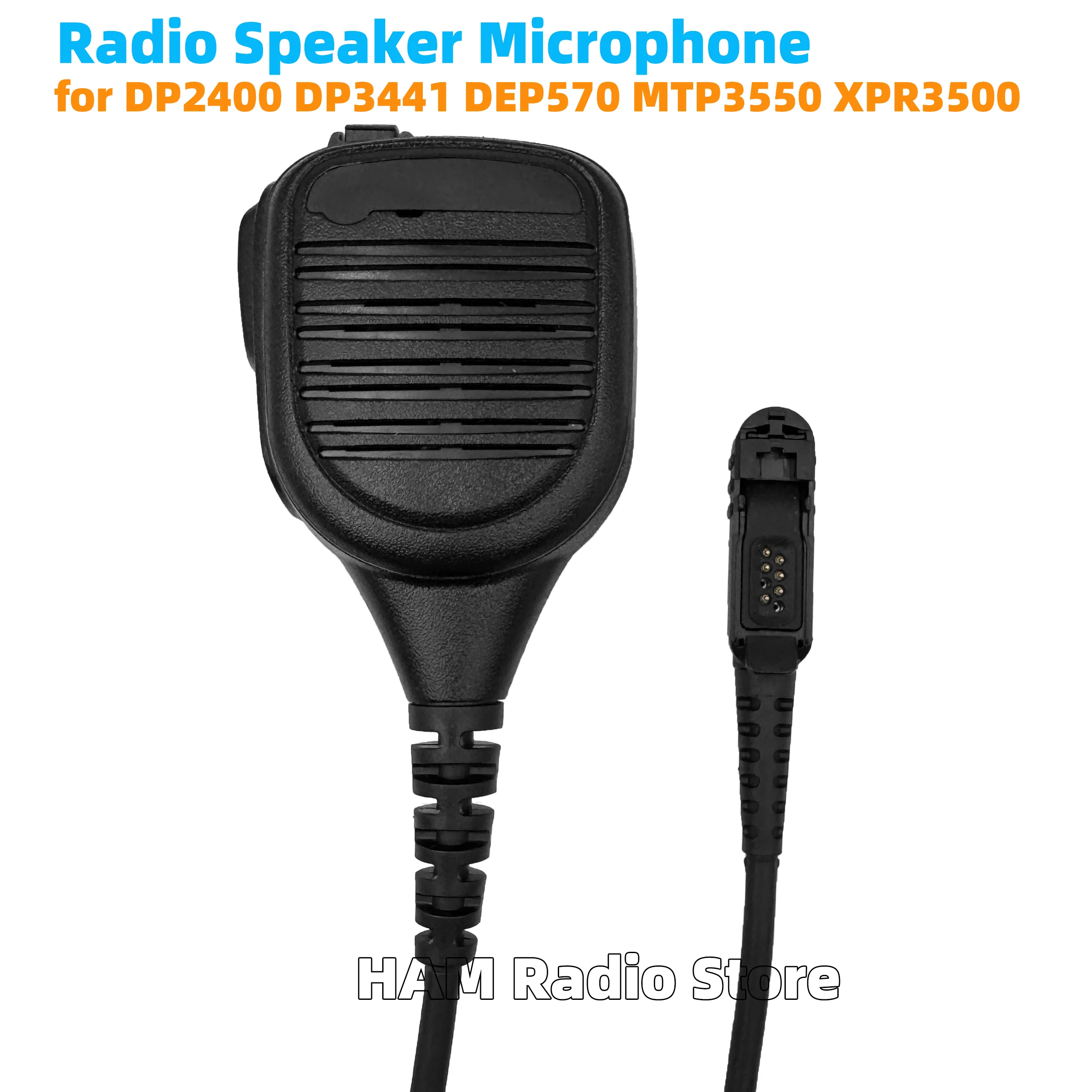 IMPRES Microphone With Speaker Mic for Motorola DEP550 DP2400 DP2600 DP3441e MTP3550 MTP3500 MTP3250 XPR3500e XPR3300e Radio