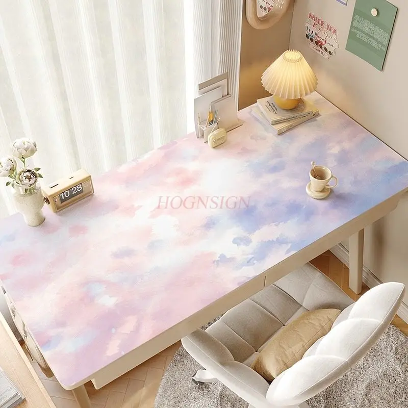 1pcs Ins Wind Dopamine Office Learning Desk Mat Waterproof Writing Special Desktop Protection Pad Bedroom Computer Tablecloth