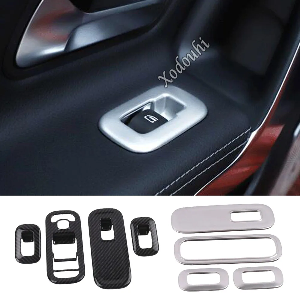 

Дверная оконная стеклянная панель, подлокотник, кнопка подъема, накладка для Mercedes Benz A Class W177 A180 A200 A250 2019 2020 2021 2022 2023