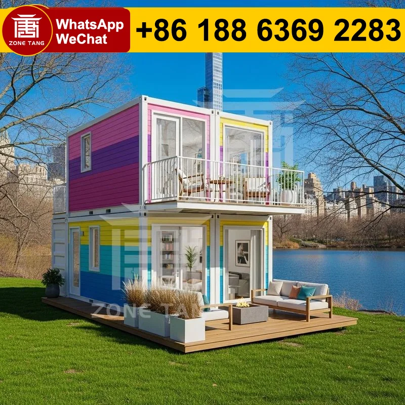 Prefab Home Detachable Modular Homes Modular Tiny House Container Home Earthquake Resistant Temperature Control Commercial Shop