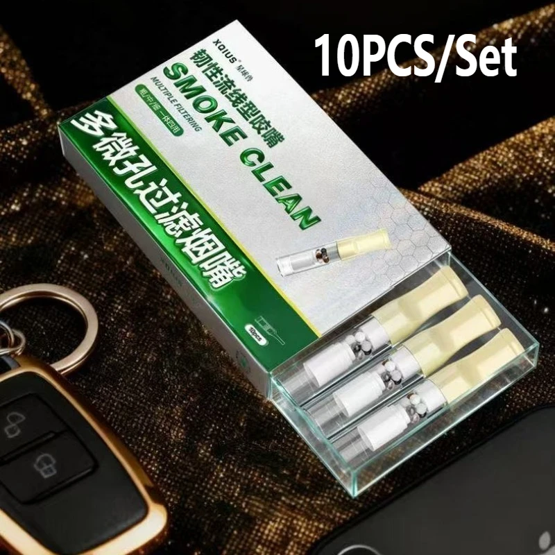 XQIUS New for 5.5/6/7.6/8mm Cigarette Disposable filters Ultra thin Smoke Moithpiece Tar Filtration Healthy Cigarette Holder