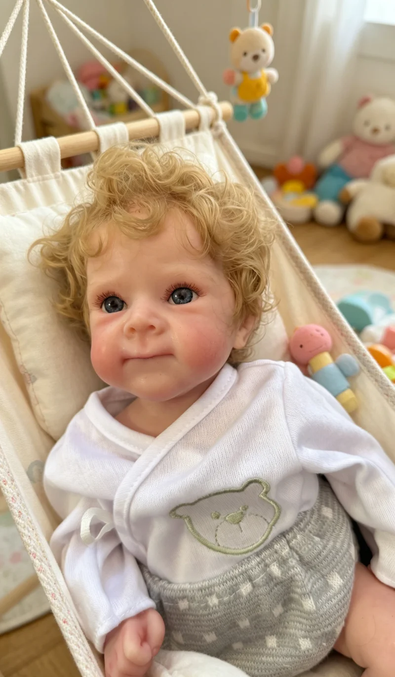 

33cm Reborn Bettie Soft Elastic Solid Platinum Silicone Doll Lifelike 3D Painting Skin Very Soft Touch Baby Doll for Collector